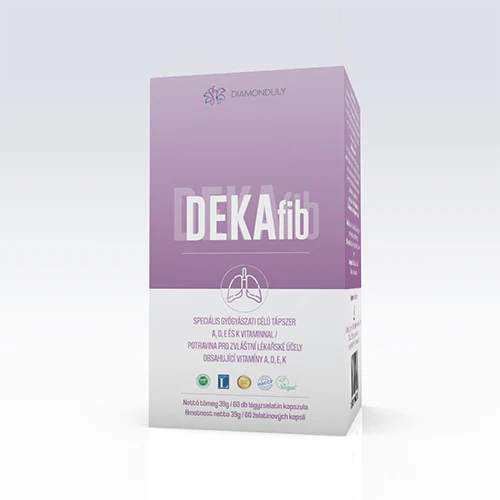 DEKAfib - A, D, E, K vitamin-komplexum cisztás fibrózissal élőknek