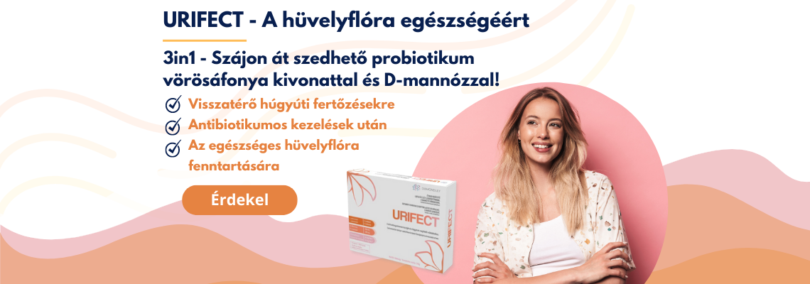URIFECT - Probiotikum a hüvelyflóra egészségéért