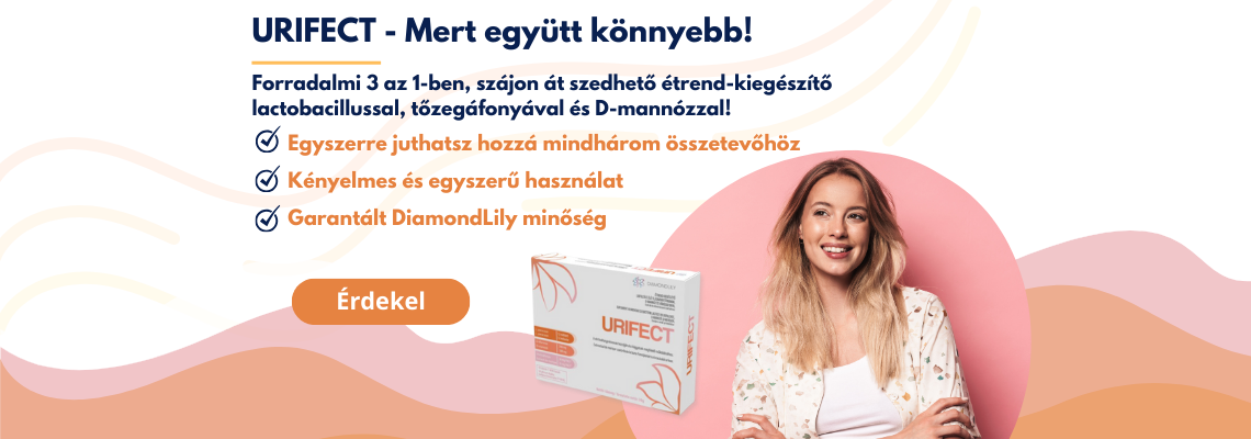 URIFECT - Probiotikum a hüvelyflóra egészségéért