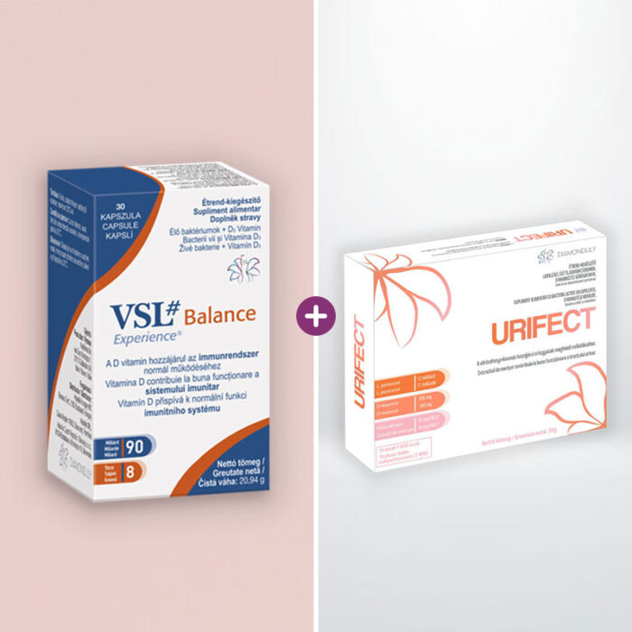 URIFECT & VSL# Balance - A "Candida-csomag"